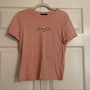 Forever 21 Pink London Tee